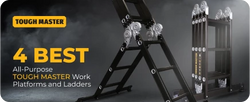4 Best All-Purpose TOUGH MASTER Work Platforms and Ladders