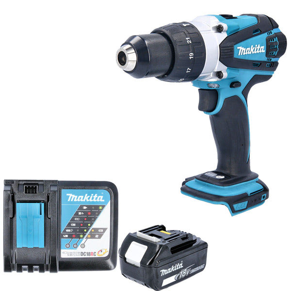 Makita DHP481Z 18V Cordless li-ion Brushless Combi Drill With 3.0Ah Battery and Charger