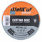 Wellcut Extreme Metal Cutting Disc 115x 1.2x 22.23mm in Metal Box (Pack of 10)
