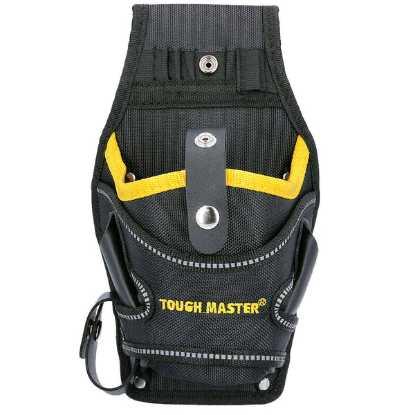 TOUGH MASTER Universal Tool Belt Pouch Drill Holster Left & Right Handed Hook Loop