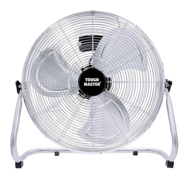 TOUGH MASTER 20” High Velocity Floor Fan Air Cooling 3 Speed Gym Industrial Home Workshop