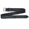 TOUGH MASTER Work Belt 2 Metal Pin Buckle, 2” Leather Heavy Duty Sticking Black