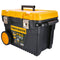 TOUGH MASTER Mobile Toolbox Chest Heavy Duty on Wheels 24" With Tote Tray