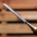 TOUGH MASTER 6pc Wood Chisel Set for Woodworking Steel Sharp Blade Ash-Wood Handle Steel Cap