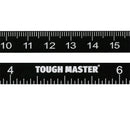 TOUGH MASTER 4 Folding Ruler Adjustable Multi-Angle Aluminium 25Cm 10" Measuring