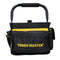 TOUGH MASTER Heavy Duty 10” Multi-Purpose Open Tote Tool Bag Organiser Box 19 Pocket 5 Feet