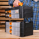 TOUGH MASTER Drawer Storage Organiser Utility Tool Box Case 5 Storey