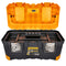 TOUGH MASTER 22" Profi Tool Box Durable Plastic 35 Litres Capacity Tote Tray & Compartments